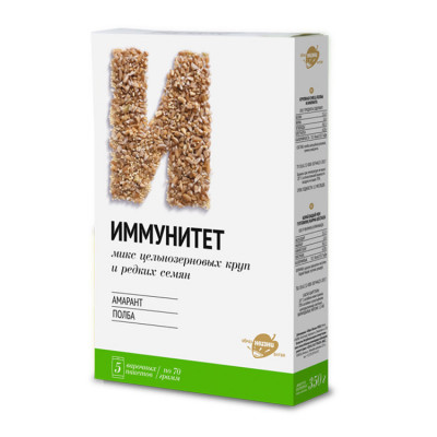 Смесь круп «Иммунитет» 350 г (5 вар пак.) Смесь круп «Иммунитет» 350 г (5 вар пак.)
