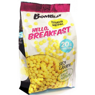 Готовый протеиновый завтрак, Bombbar, 250 г Готовый протеиновый завтрак, Bombbar, 250 г