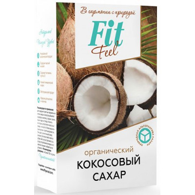 Кокосовый сахар, FitFeel, 200 г Кокосовый сахар, FitFeel, 200 г