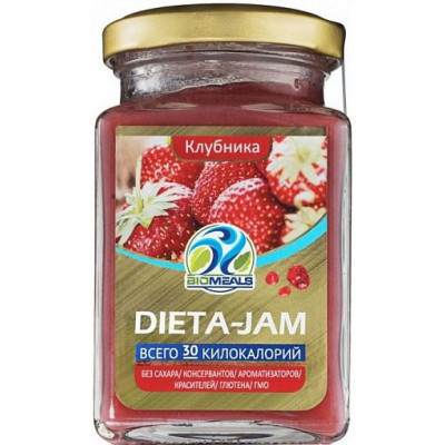 Джем Клубничный Dieta-Jam, 230 г