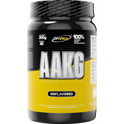 AAKG (без вкуса), OptiMeal, 200 г (40 порций) AAKG (без вкуса), OptiMeal, 200 г (40 порций)