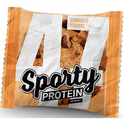 Печенье Sporty Protein Шоколад-фундук, Sporty, 65 г Печенье Sporty Protein Шоколад-фундук, Sporty, 65 г