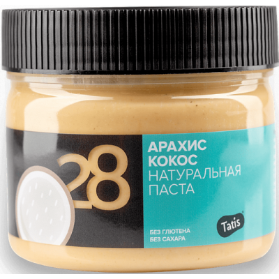 Паста арахисовая с кокосом, Tatis, 300 г
