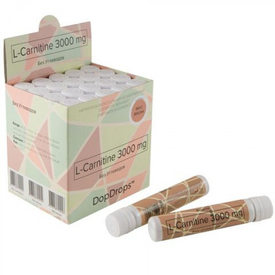 L-Carnitine 3000 мг Грейпфрут, DopDrops, 25 мл L-Carnitine 3000 мг Грейпфрут, DopDrops, 25 мл