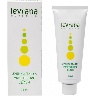Зубная паста Укрепление десен, Levrana, 75 мл Зубная паста Укрепление десен, Levrana, 75 мл