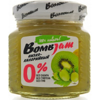 Джем низкокалорийный Киви-Крыжовник, BombJam, 250 г