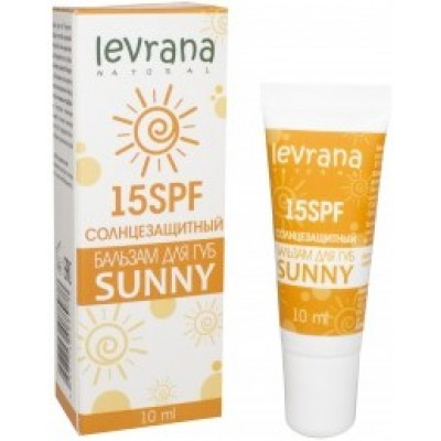 Бальзам для губ SUNNY SPF 15, Levrana, 10 мл Бальзам для губ SUNNY SPF 15, Levrana, 10 мл