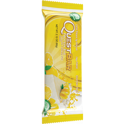 Протеиновый батончик Lemon Cream Pie Лимонный пирог, Questbar, 60 г Протеиновый батончик Lemon Cream Pie Лимонный пирог, Questbar, 60 г