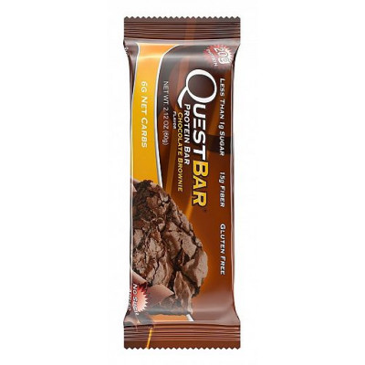 Протеиновый батончик Chocolate Brownie Шоколадный брауни, Questbar, 60 г