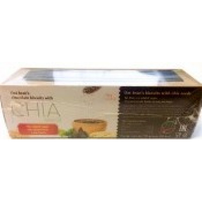 Печенье шоколадное из овсяных отрубей с семенами Чиа, Fit&Sweet, 50 г