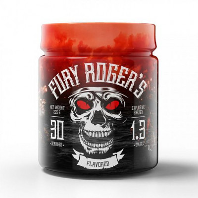 Предтренировочный комплекс Fury Roger's, OptiMeal, 225 г (30 порций)