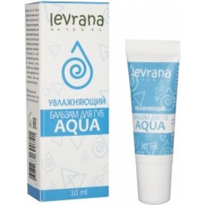 Бальзам для губ, AQUA, увлажняющий, Levrana, 10 мл Бальзам для губ, AQUA, увлажняющий, Levrana, 10 мл