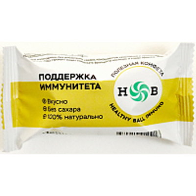 Полезные конфеты HealthyBall Immuno new, Здоровое Питание, 30 г (15 г * 2 шт) Полезные конфеты HealthyBall Immuno new, Здоровое Питание, 30 г (15 г * 2 шт)