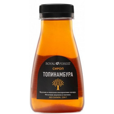 Сироп из топинамбура без сахара, Royal Forest, 250 г