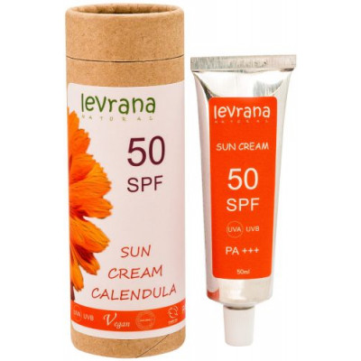 Солнцезащитный крем для тела Календула 50 SPF PINK, Levrana, 50 мл Солнцезащитный крем для тела Календула 50 SPF PINK, Levrana, 50 мл