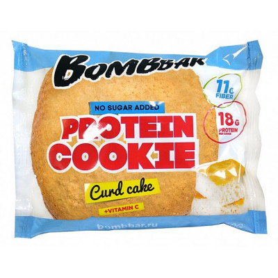 Печенье протеиновое Творожный кекс, Bombbar, 60 г