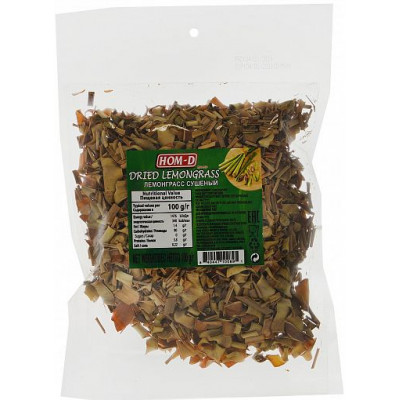 Лемонграсс сушеный Таиланд, UnitedSpices, 100 г Лемонграсс сушеный Таиланд, UnitedSpices, 100 г