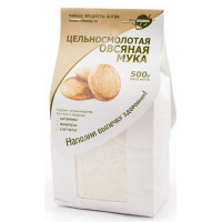 Мука овсяная цельносмолотая, Образ Жизни, 500 г