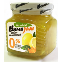 Джем низкокалорийный Облепиха-Лимон, BombJam, 250 г