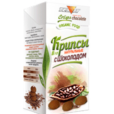 Крипсы яблочные с Шоколадом, Тиавит, 30 г