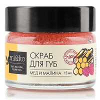 Скраб для губ Мед и малина, Mi&Ko, 15 мл Скраб для губ Мед и малина, Mi&Ko, 15 мл