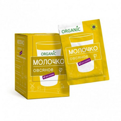 Молочко овсяное без сахара, Компас Здоровья, 10 г
