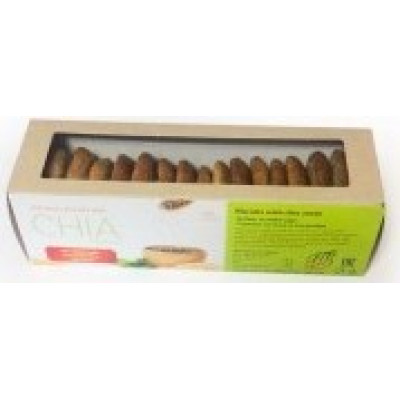 Печенье из овсяных отрубей с семенами Чиа, Fit&Sweet, 50 г Печенье из овсяных отрубей с семенами Чиа, Fit&Sweet, 50 г