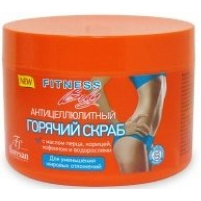 Горячий скраб для тела антицеллюлитный, Floresan, 500 мл Горячий скраб для тела антицеллюлитный, Floresan, 500 мл