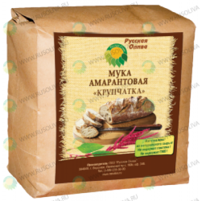 Мука амарантовая "Крупчатка", Русская олива.