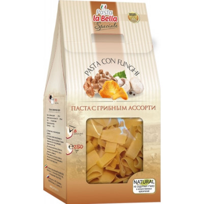 Паста с грибным ассорти LA BELLA SPECIALE, Гурмайор, 250г