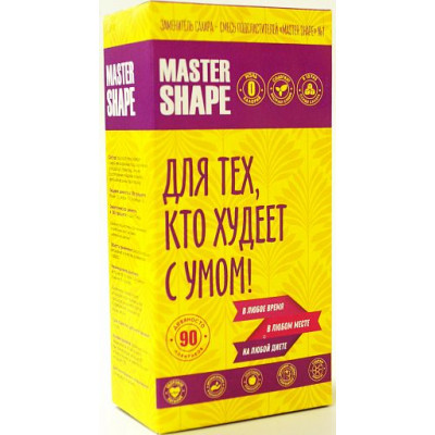 Заменитель сахара "Master Shape №1", 45 г ( 90*0,5 г)