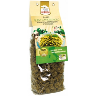 Макароны с Петрушкой и Чесноком LA BELLA, Гурмайор, 250 г
