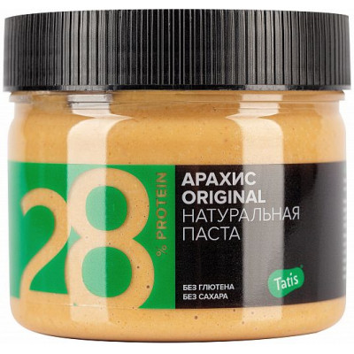 Паста арахисовая натуральная, Tatis, 300 г