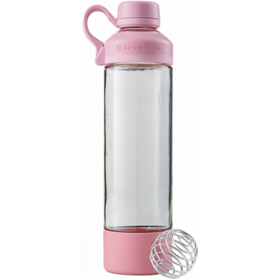 Бутылка - Шейкер Mantra 591 мл Rose, Blender Bottle, стекло Бутылка - Шейкер Mantra 591 мл Rose, Blender Bottle, стекло