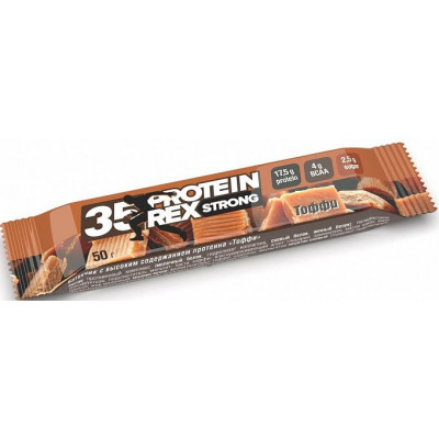 Батончик протеиновый Тоффи STRONG 35%, ProteinRex, 50 г